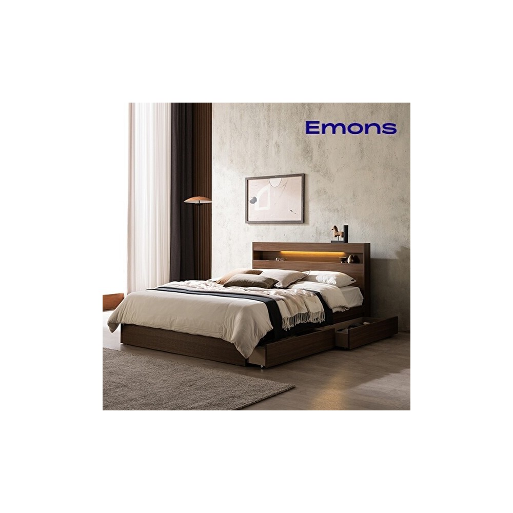 에몬스 클레어 에디션 침대 슈퍼싱글(SS) (사은품 포니 2단 협탁)