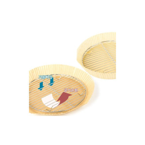 에어프라이어용 전용 원형거름망 스테인레스 대형