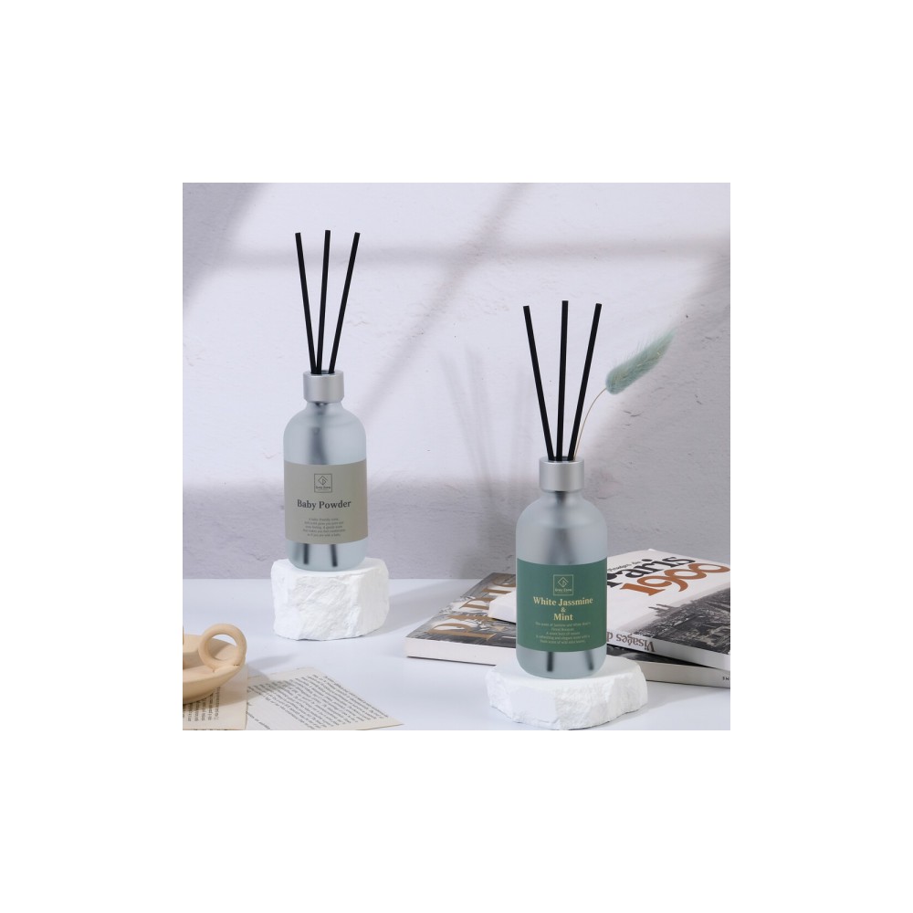 그레이존 디퓨저 250ml 4개 대용량 화장실 실내방향제 용기색상 화이트